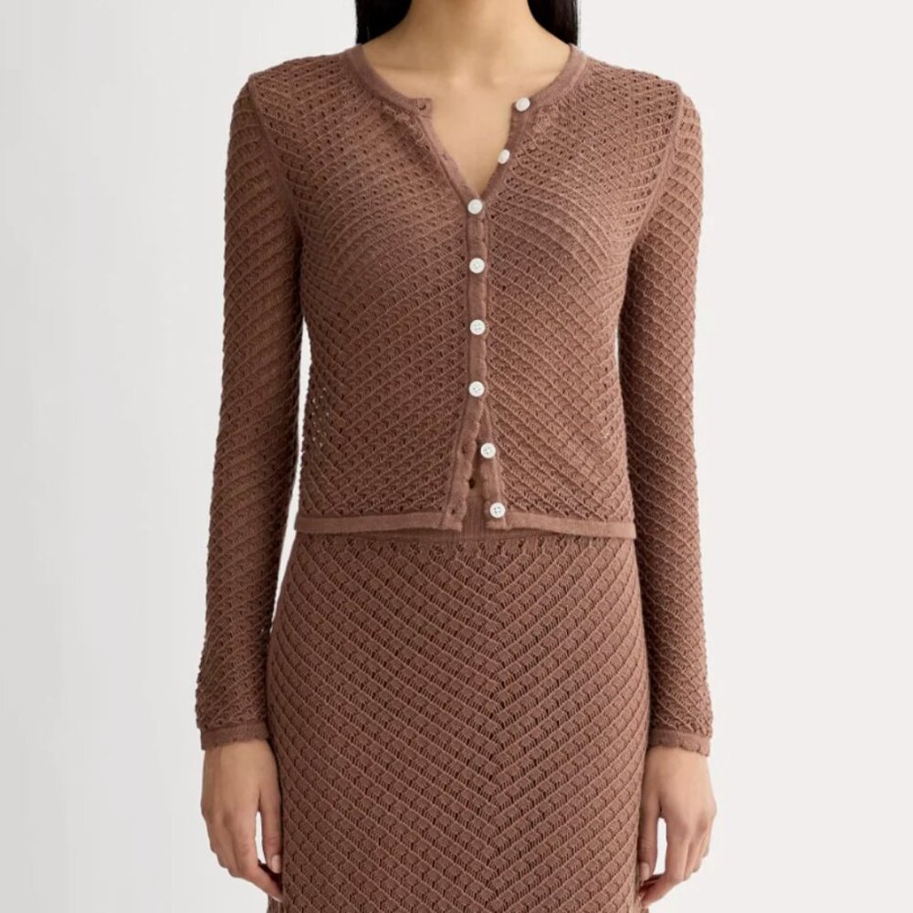 The Lace Knit Cardigan